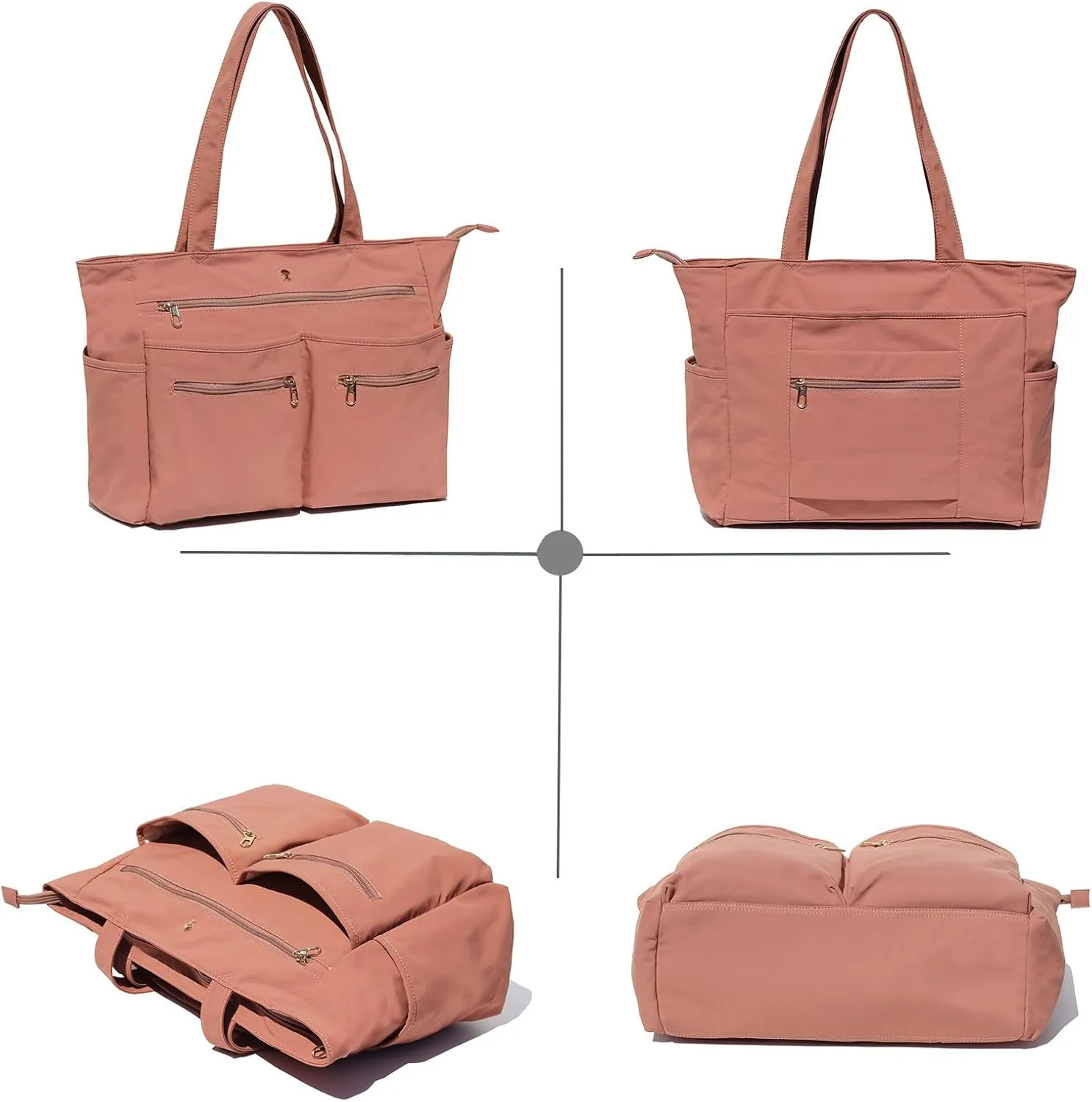 Weekender Bag Carry On Bag Overnight Tote Travel Duffle with 13 Pockets for Travel,Work，Gym,Beach,Teacher,Nurse