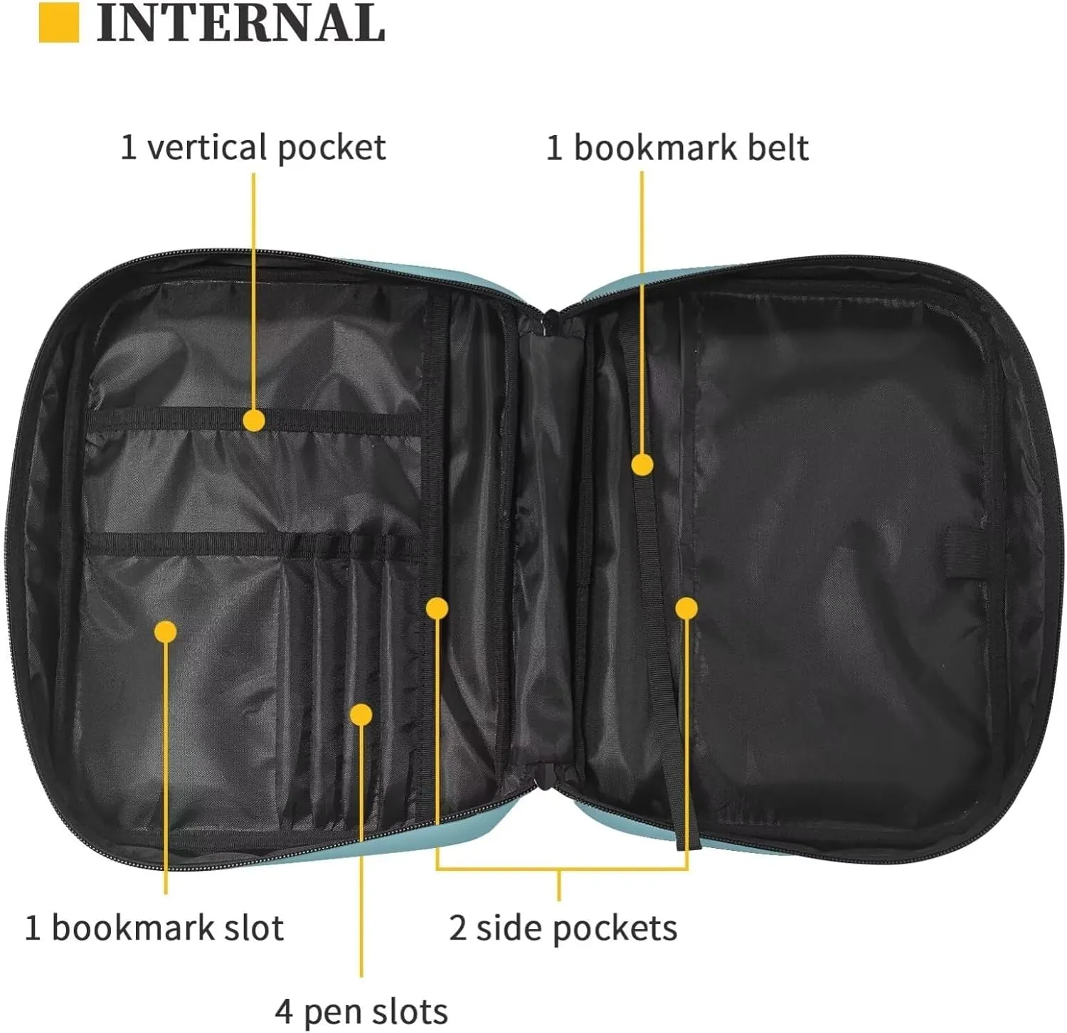 Western Bible Case Book Cover Protector Bible Covers for Women Men with Pockets Bible Accessories Women Men