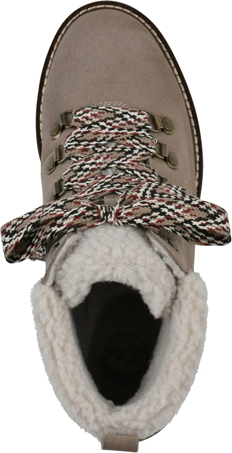 WHITE MOUNTAIN Women's Gloving Faux Fur Hiker Bootie