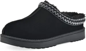 WHITE MOUNTAIN Women's Icebin Faux Fur Slipper Clog