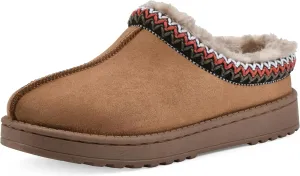 WHITE MOUNTAIN Women's Icebin Faux Fur Slipper Clog