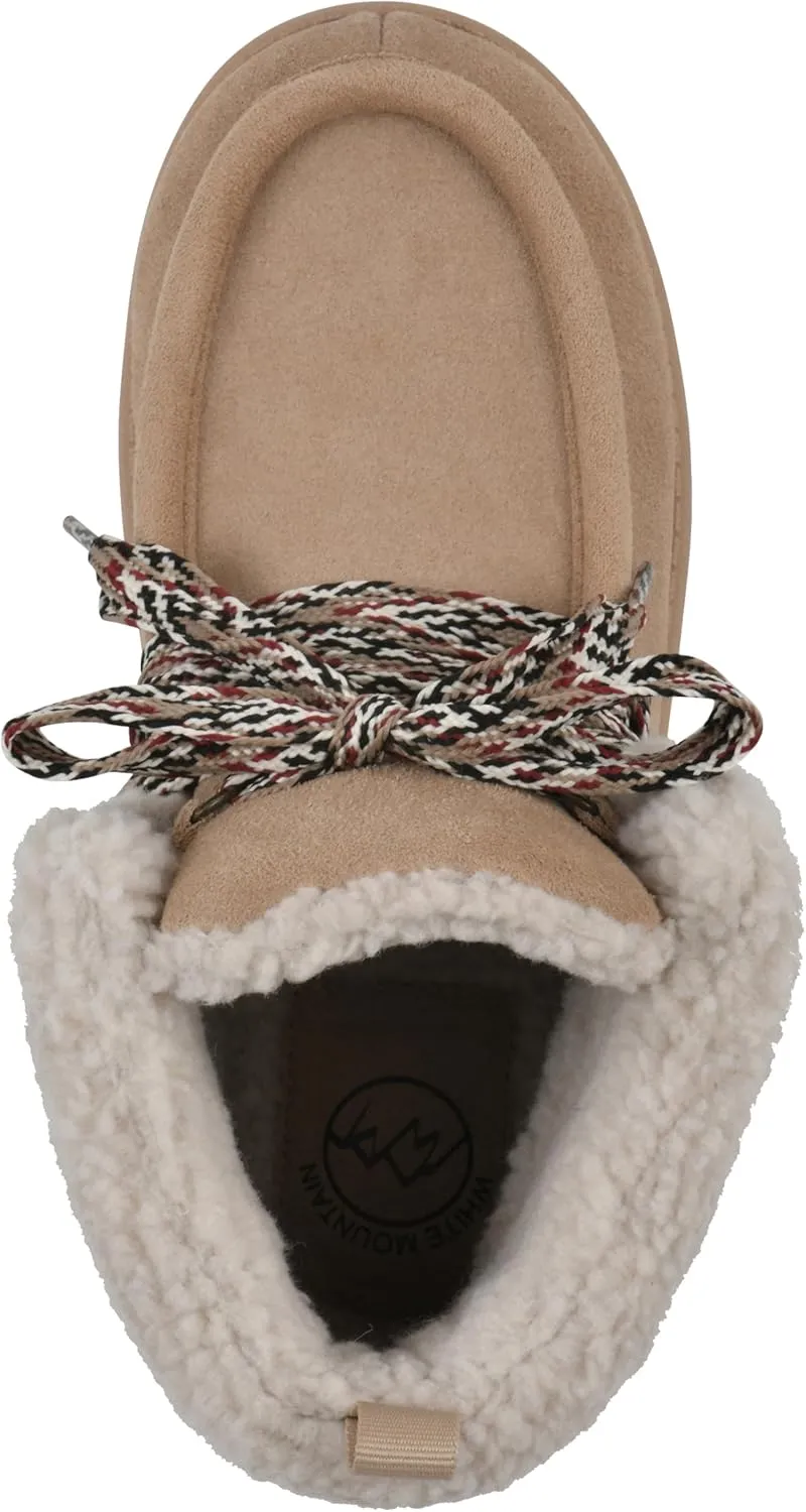 WHITE MOUNTAIN Women's Icebox Faux Fur Moc Toe Bootie
