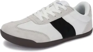 WHITIN Women's Wide Toe Box Barefoot Shoes | Suede Patchwork Design