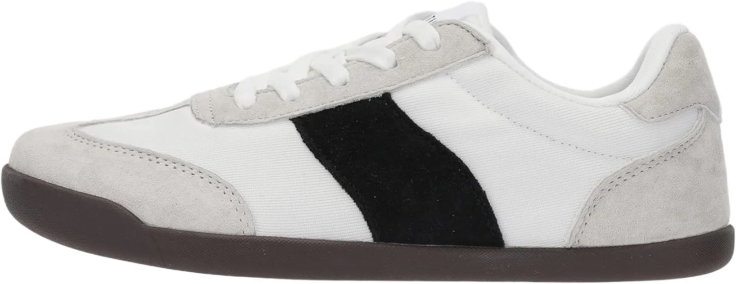 WHITIN Women's Wide Toe Box Barefoot Shoes | Suede Patchwork Design