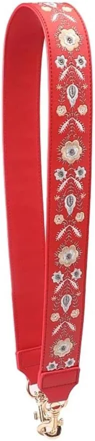 Wide Strap Bag Replacement Embroidered Strap Shoulder Strap Accessory Strap Diagonal Strap
