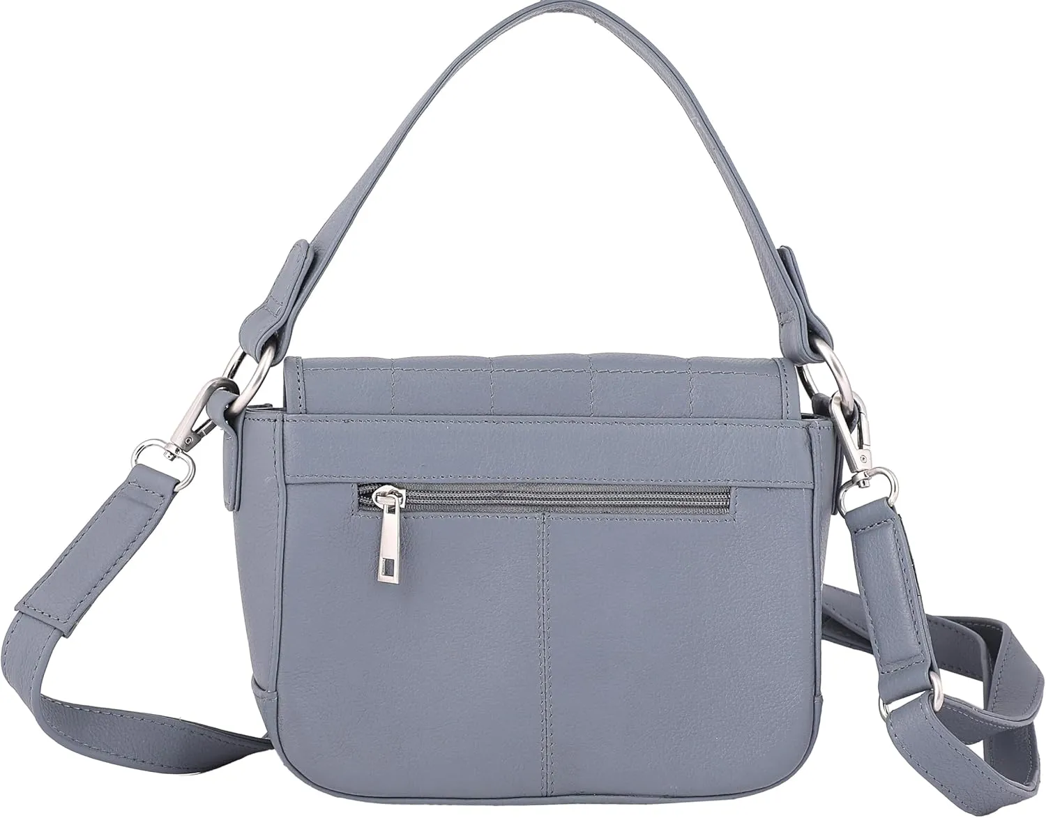 Women Crossbody Bag Leather Shoulder Bag Top Handle Satchel Medium Purse for Ladies