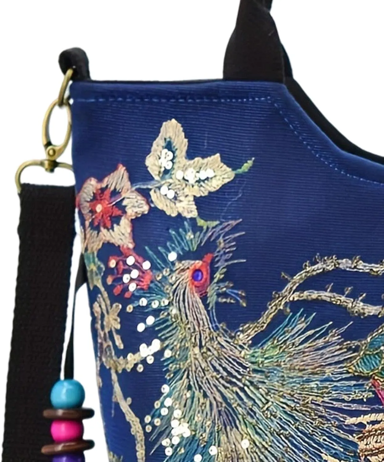Women Embroidery Handbag Satchel Bag Tote for Party Ladies Dating Outdoor