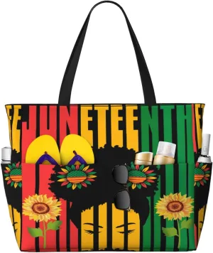 Women Large Beach Bag Travel Weekender Foldable Tote Bag for Pool Beach Vacation Gym