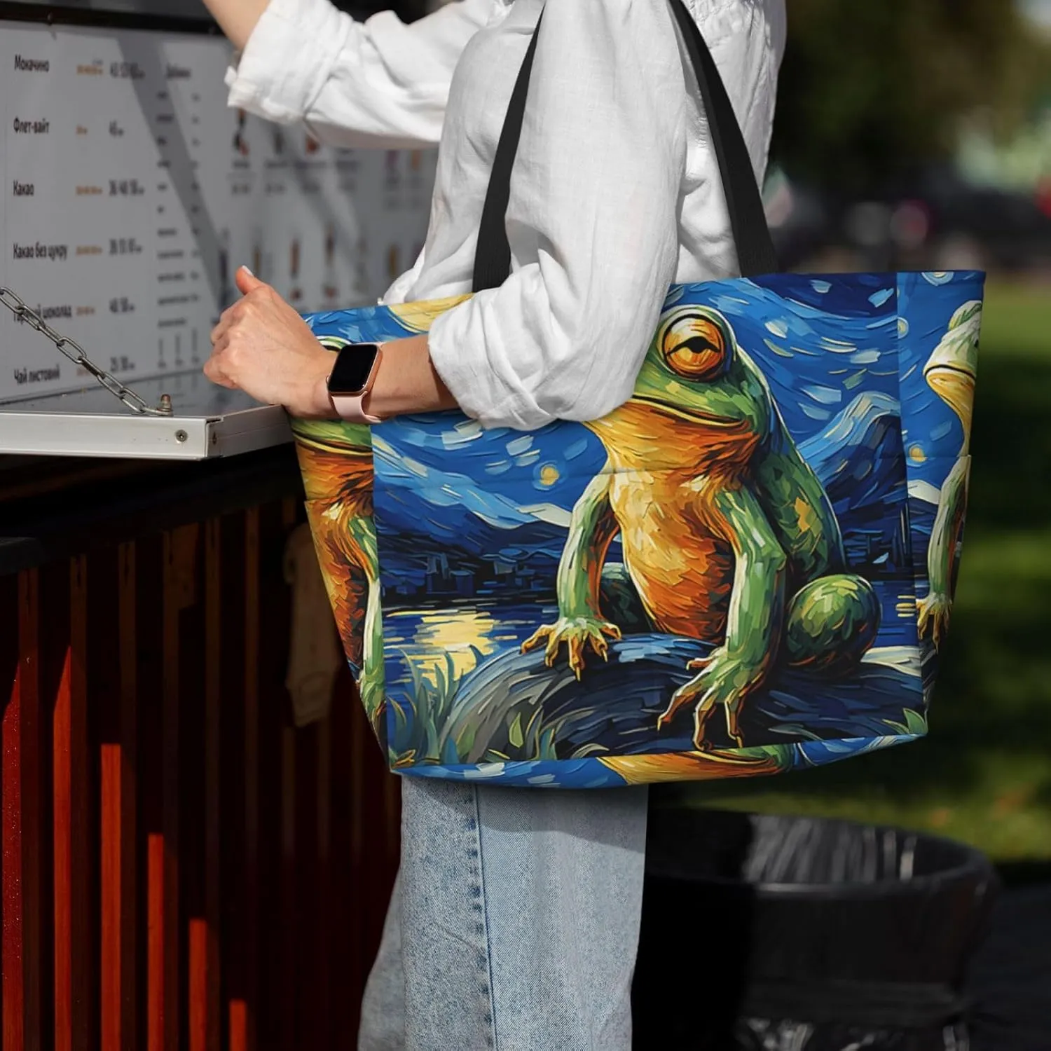 Women Large Beach Bag Travel Weekender Foldable Tote Bag for Pool Beach Vacation Gym