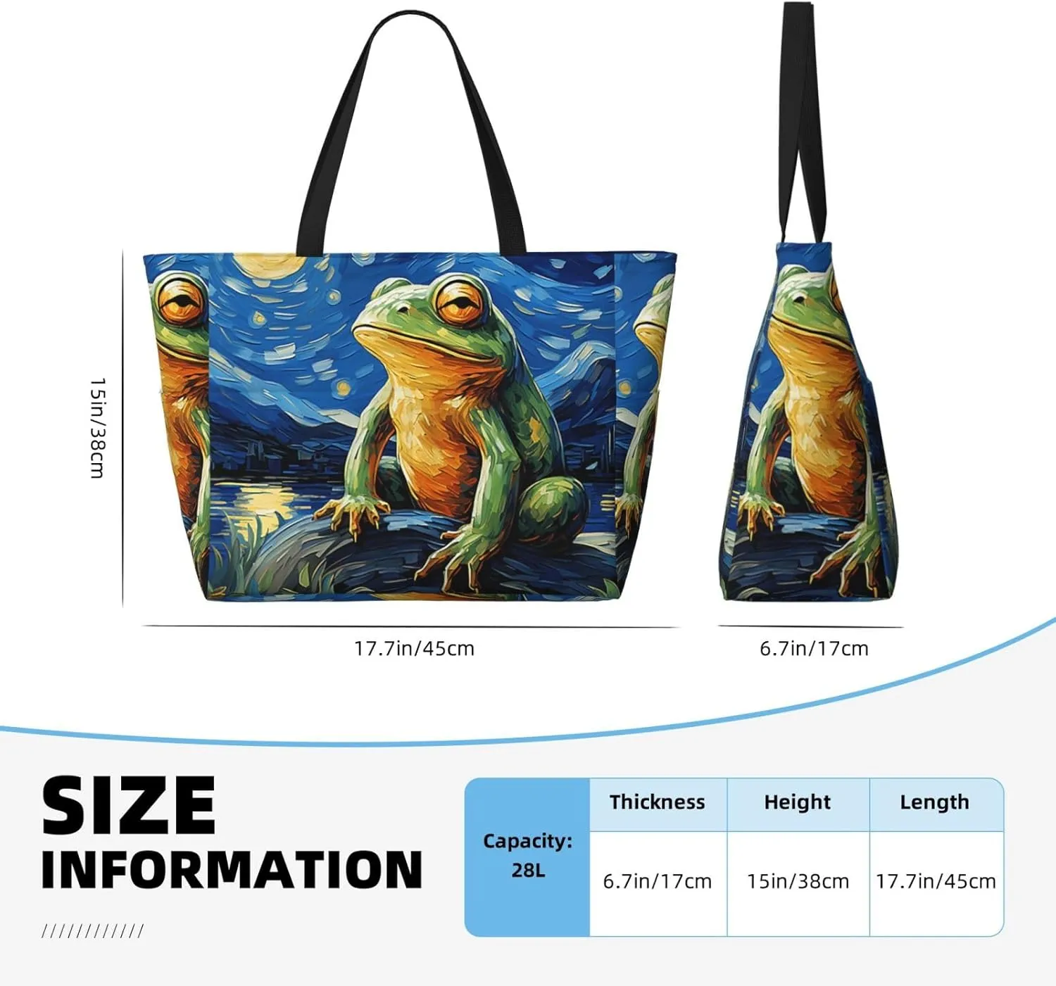 Women Large Beach Bag Travel Weekender Foldable Tote Bag for Pool Beach Vacation Gym