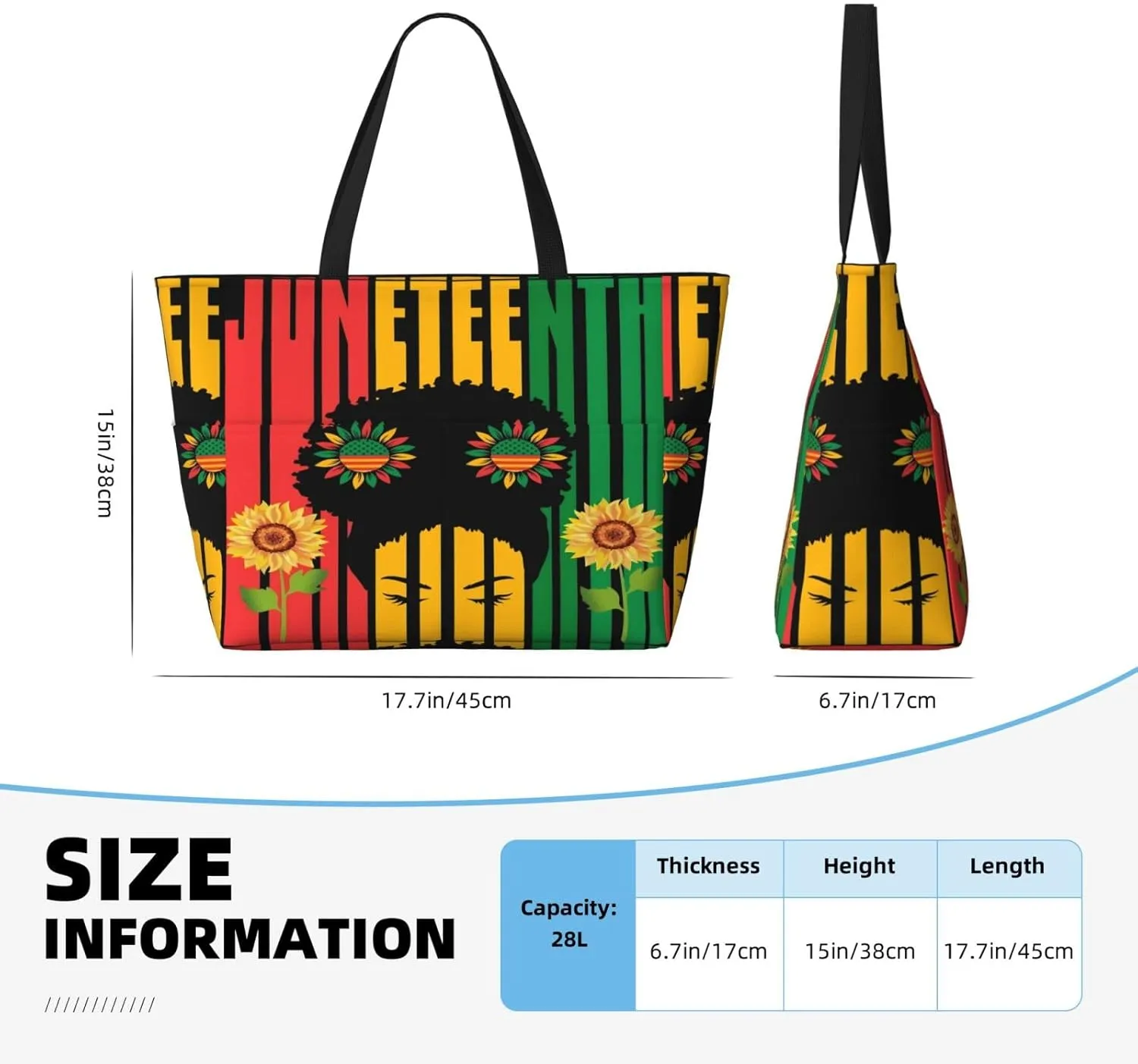 Women Large Beach Bag Travel Weekender Foldable Tote Bag for Pool Beach Vacation Gym