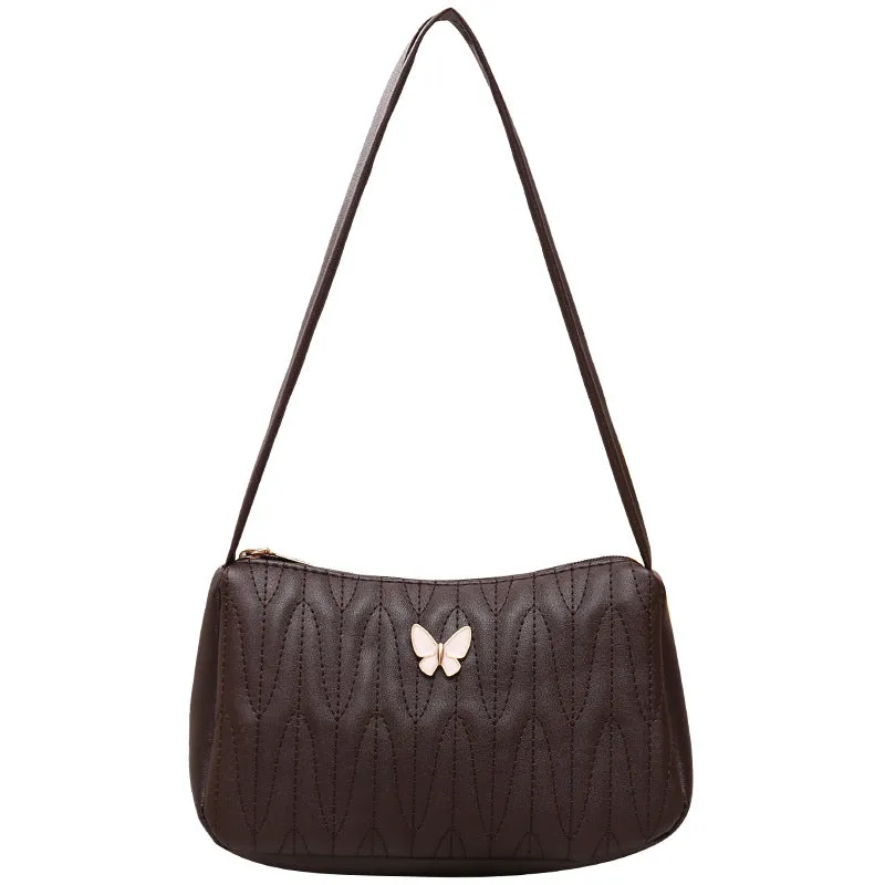 Women's Comfortable Rhombus Underarm Embroidered Fashion Bags