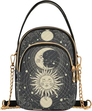Women's Crossbody Handbags with Zipper Casual Leather Small Travel Purses Crossbody Bags for Ladies