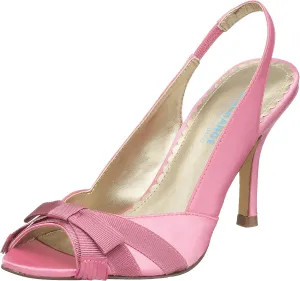 Women's Dandy Open Toe Satin Sling