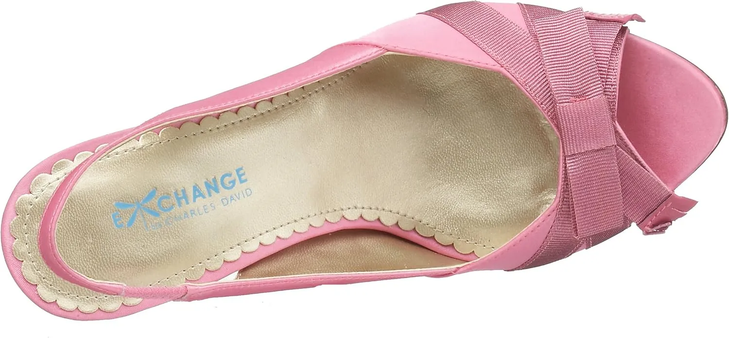 Women's Dandy Open Toe Satin Sling