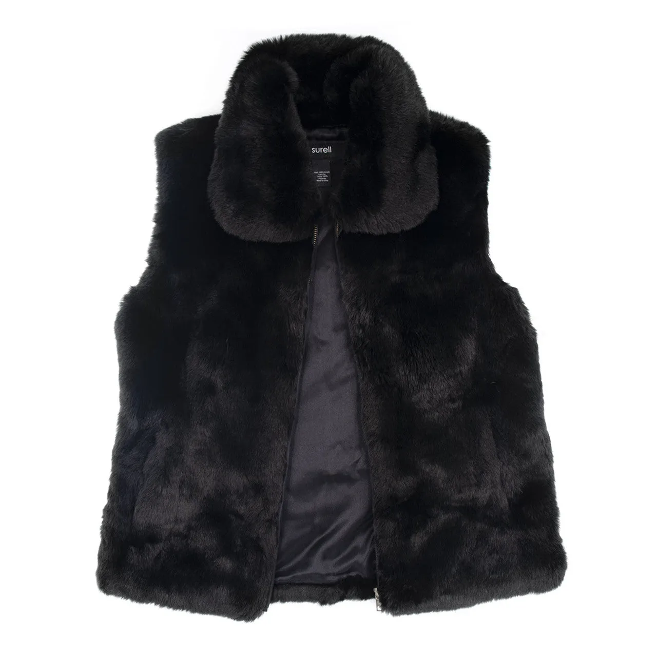 Women's Faux Rabbit Fur Vest
