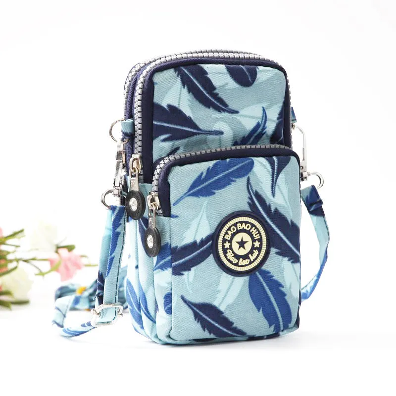 Women's Mini Fashion Cloth Wrist Vertical Phone Bags