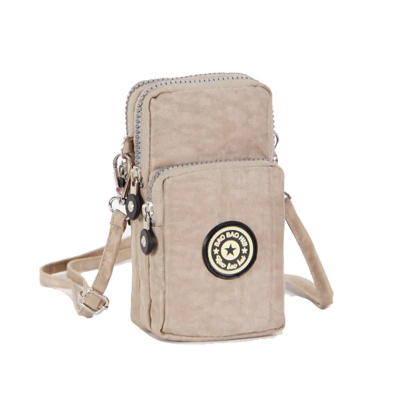 Women's Mini Fashion Cloth Wrist Vertical Phone Bags