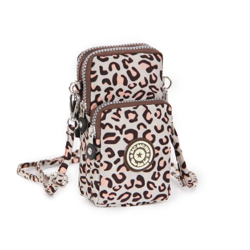 Women's Mini Fashion Cloth Wrist Vertical Phone Bags