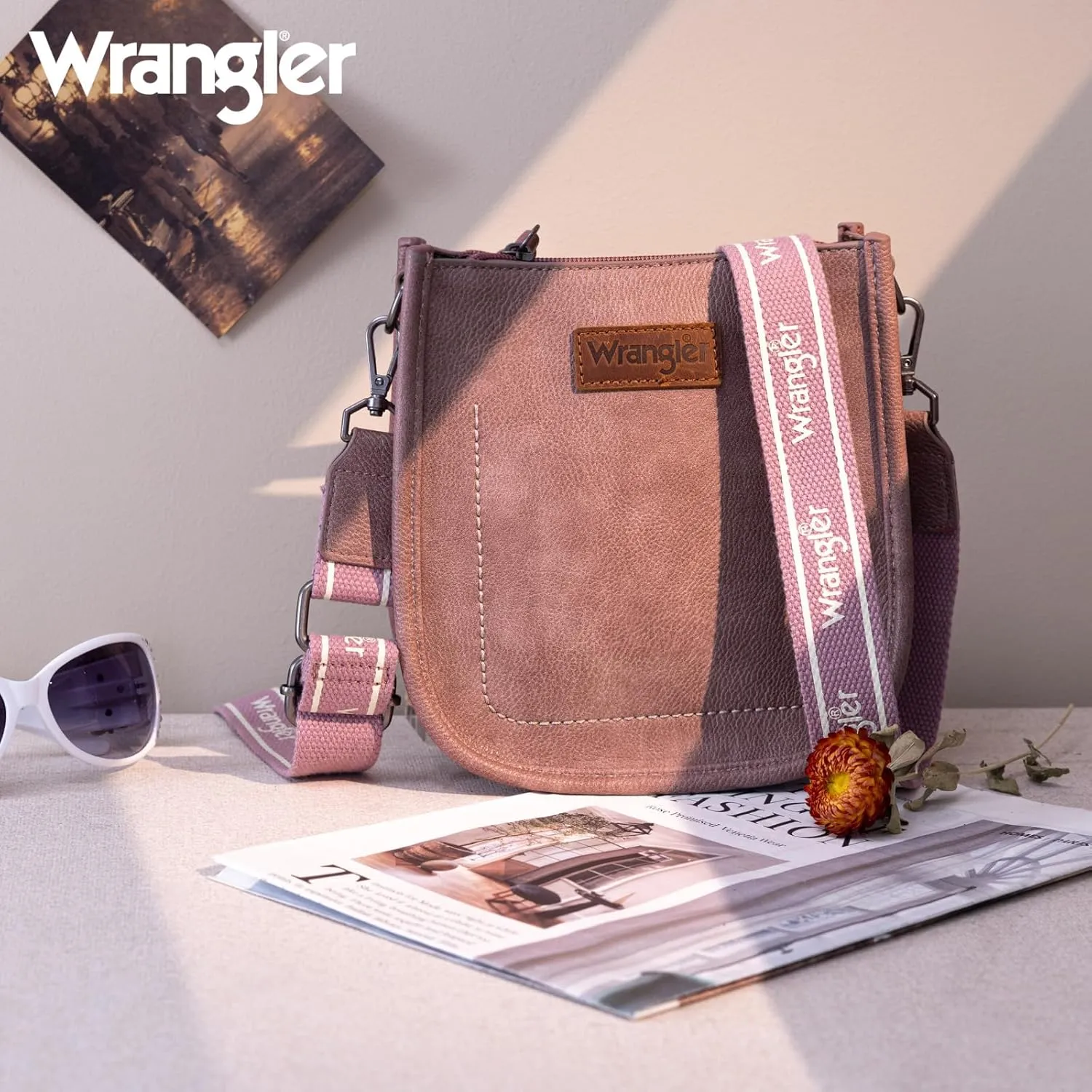 Wrangler Small Crossbody Bags for Women Cute Mini Purses Shoulder Handbag