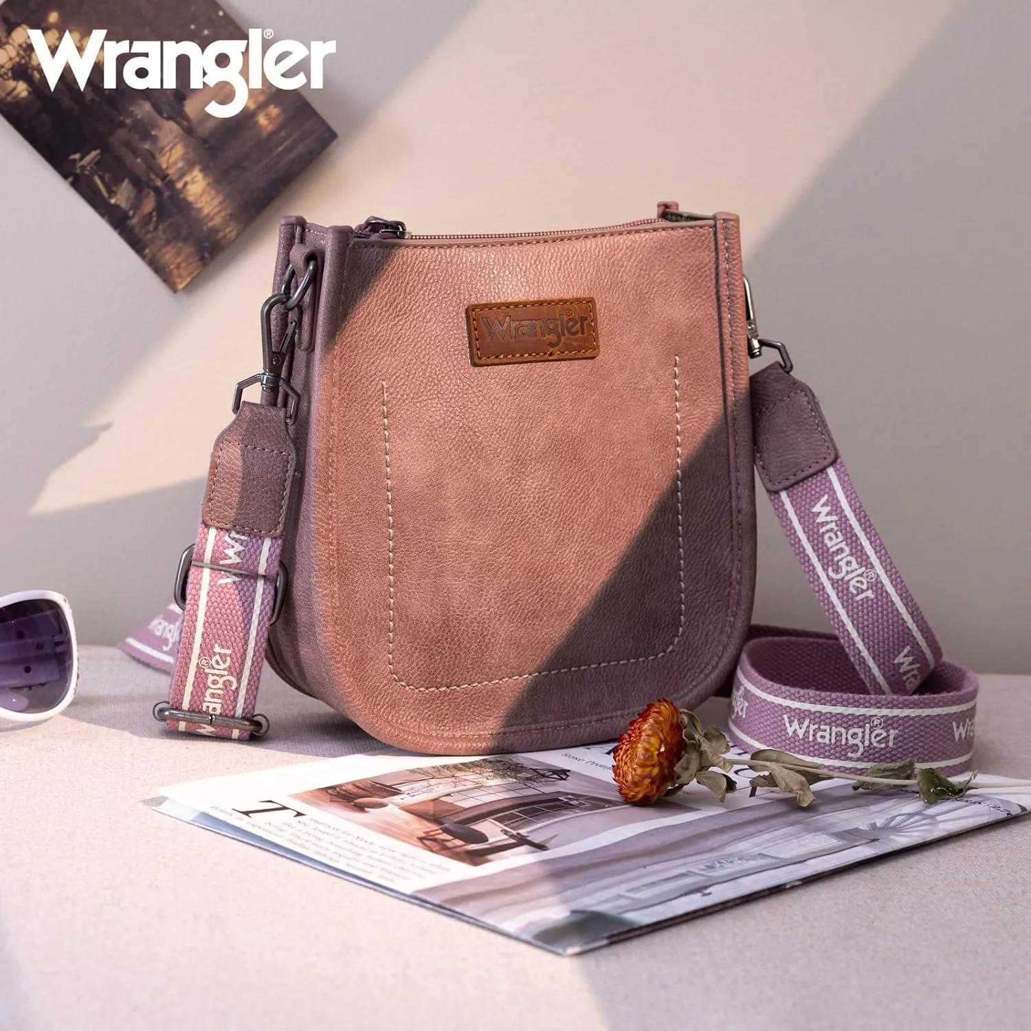Wrangler Small Crossbody Bags for Women Cute Mini Purses Shoulder Handbag