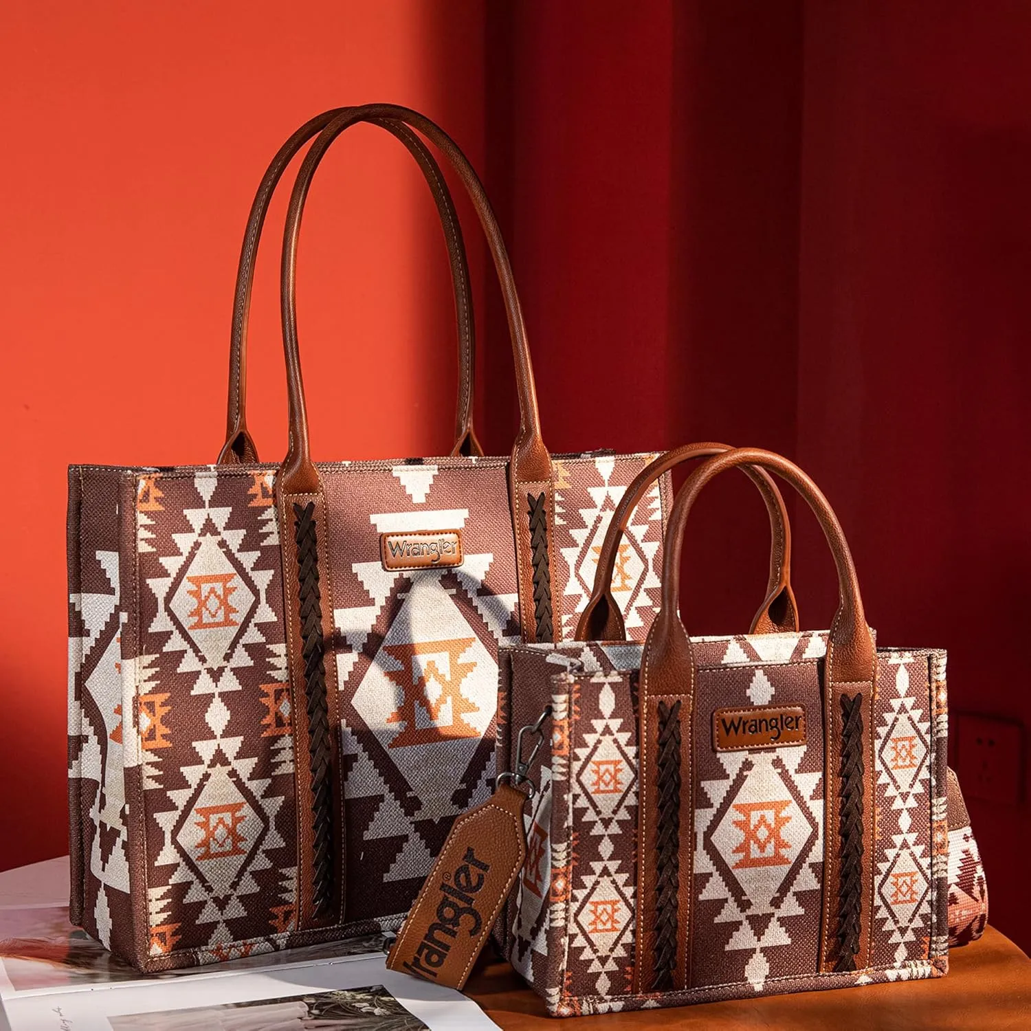 Wrangler Women's Aztec Tote Bag