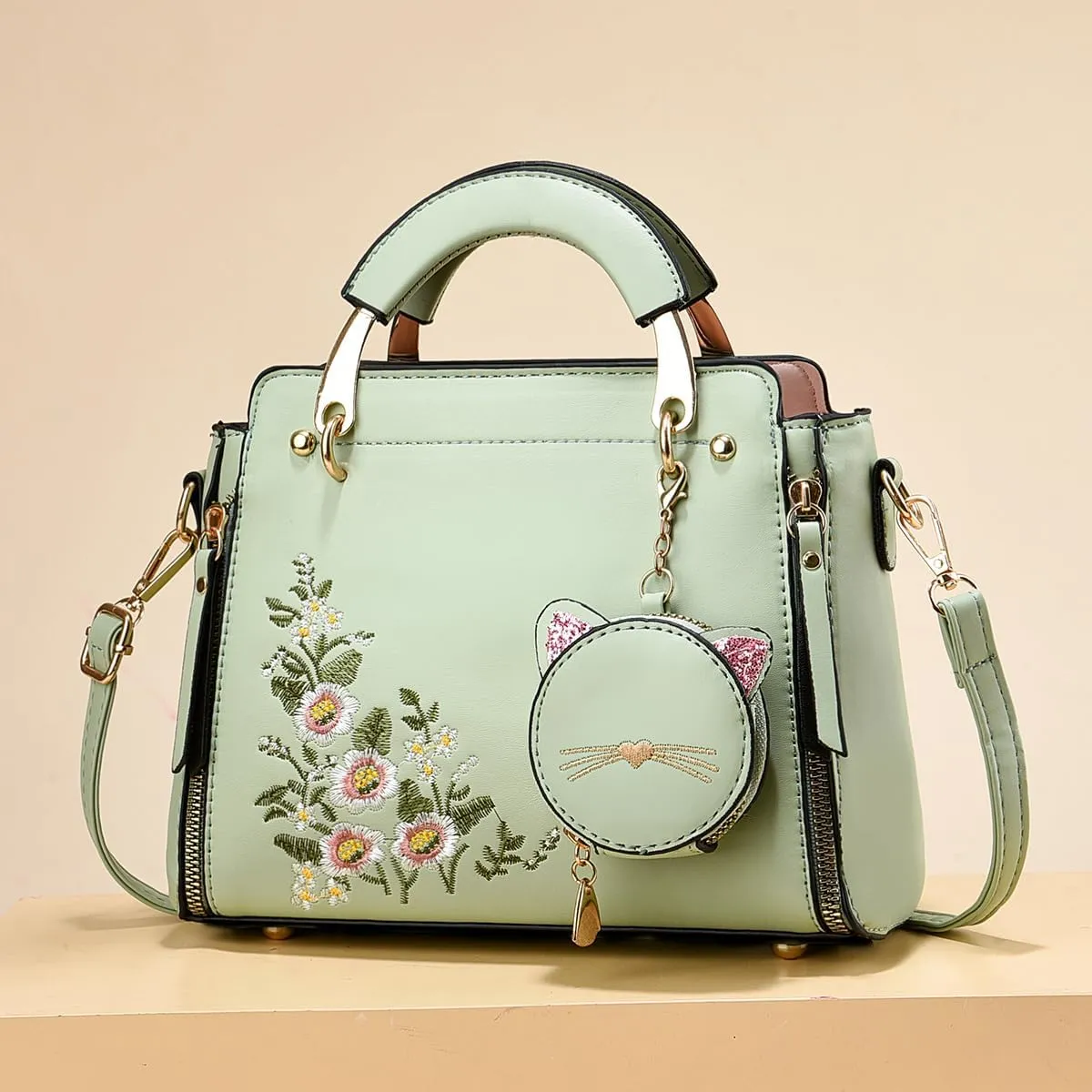 Xiaoyu Fashion Purses and Handbags for Women Ladies Crossbody Bags Top Handle Satchel Shoulder Bags Small Totes