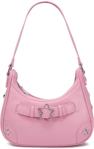 YIKOEE Shoulder Bag Y2k Purse: 90s Mini Underarm Bag - Cute Small Purse