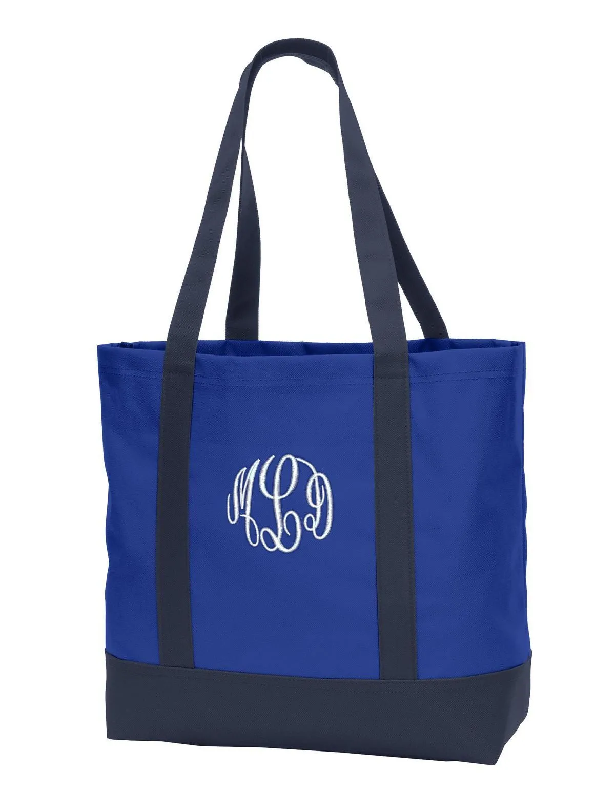 your Gift, School Bag, Carry or New Year promotion Gift, Initials Mom Tote Trusted vendor Teacher Organization Business for Embroidered Monogrammed Tote Bag Church,