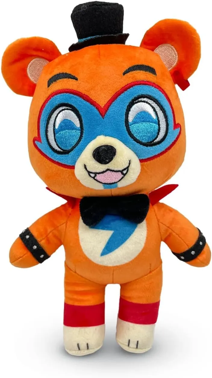 Youtooz Chibi Glam Rock Freddy Plush 9 inch, Collectible Plush Stuffed Animal from Five Nights at Freddy's (Exclusive) by The FNAF Collection