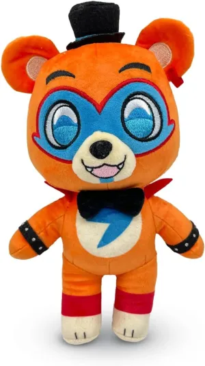 Youtooz Chibi Glam Rock Freddy Plush 9 inch, Collectible Plush Stuffed Animal from Five Nights at Freddy's (Exclusive) by The FNAF Collection