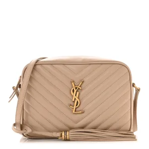 YSL QUILTED CALFSKIN LEATHER  LOU CAMERA BAG