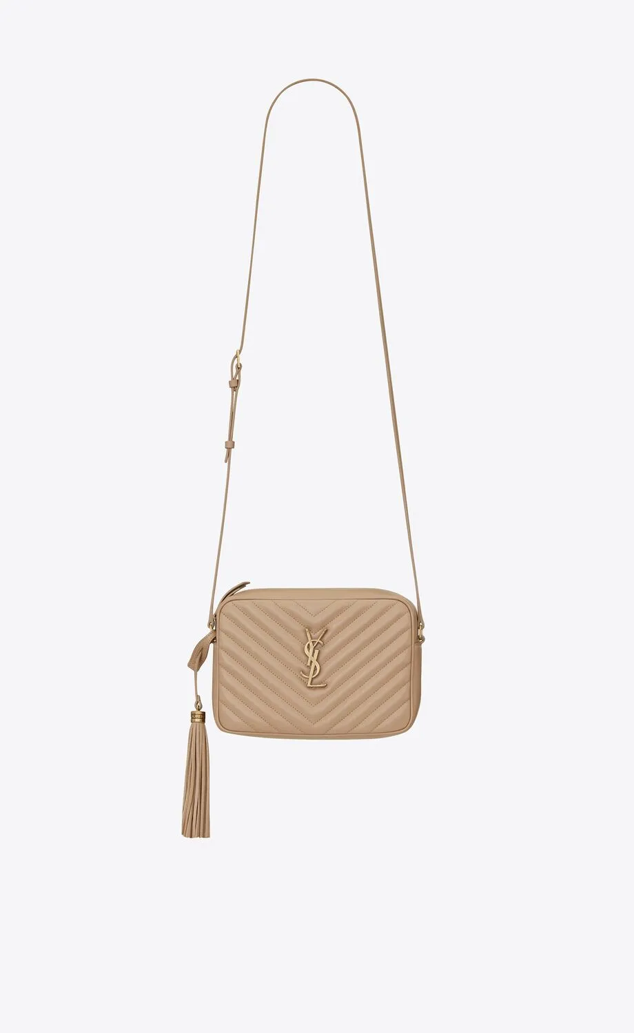 YSL QUILTED CALFSKIN LEATHER  LOU CAMERA BAG