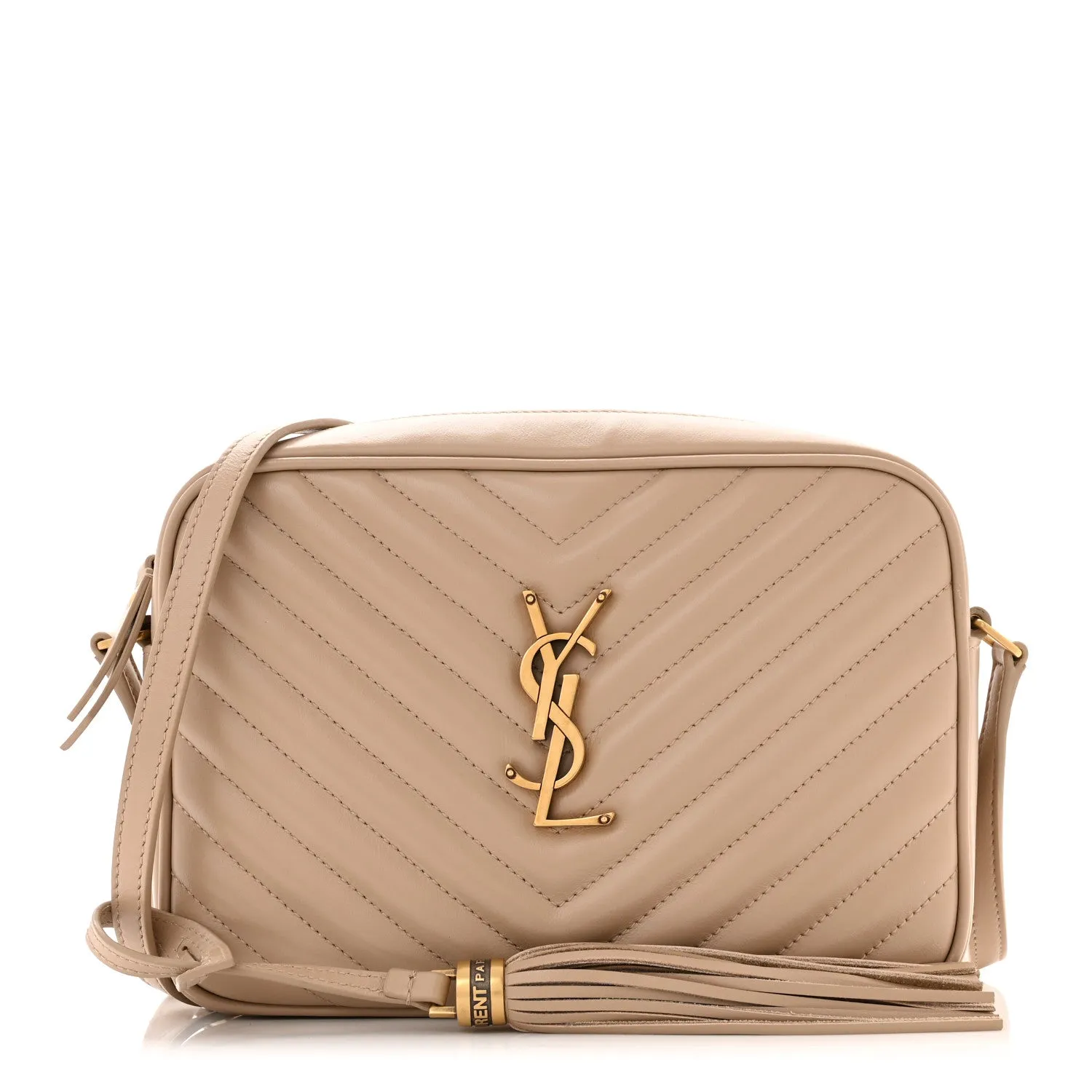 YSL QUILTED CALFSKIN LEATHER  LOU CAMERA BAG