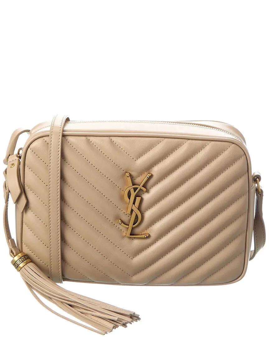 YSL QUILTED CALFSKIN LEATHER  LOU CAMERA BAG
