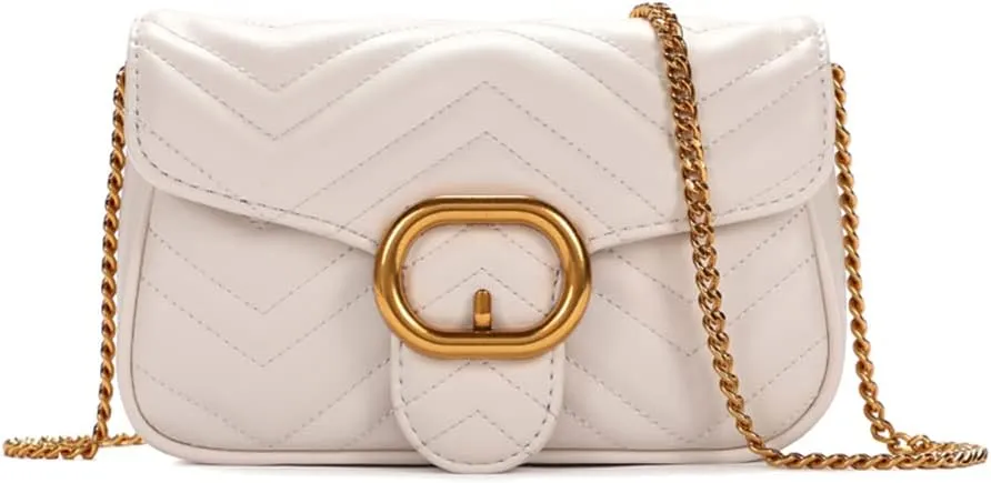 YXBQueen Designer Bag Lattice Vagan Leather Purse Crossbody Bags Shoulder Purses for Women Quilted Handbags