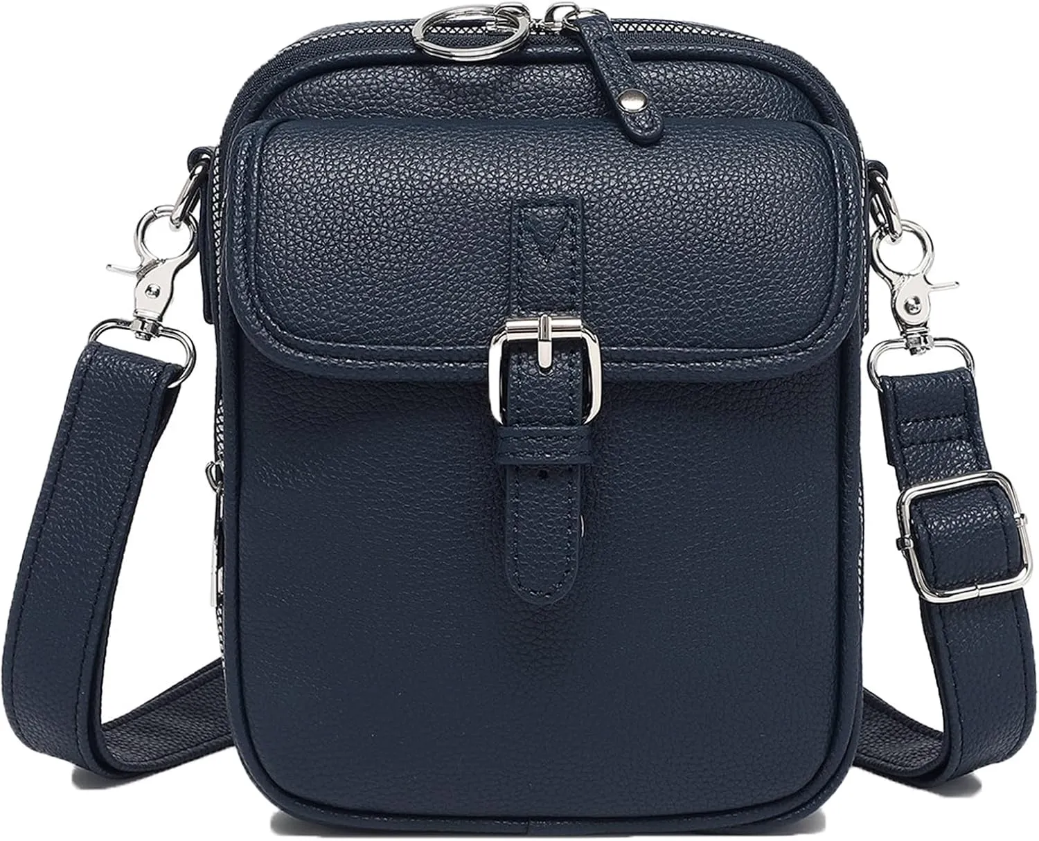 Zealburst Crossbody Leather Bag, Urvashi Crossbody Bag,Urvashi Vintage Double Layer Large Capacity Mini Cross Body Bags