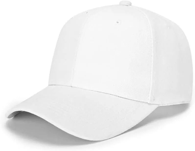 ZH 24 PC Blank Baseball Caps Adjustable Back Strap Plain Baseball Cap for Trucker Men Women Wholesale Bulk Baseball Caps