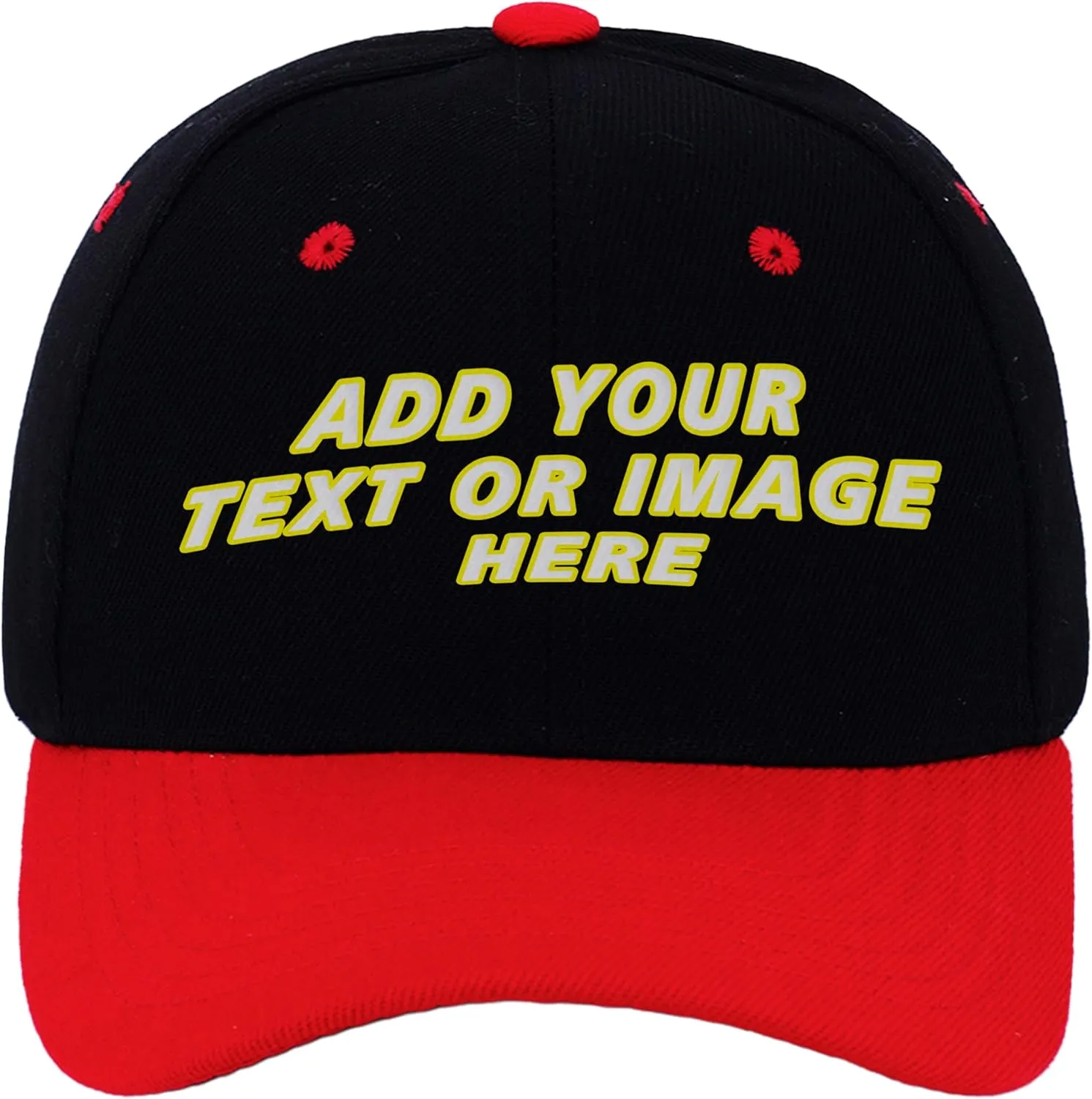 ZH Plain Adjustable Baseball Cap - Lot of 12 Unisex Blank Design Caps