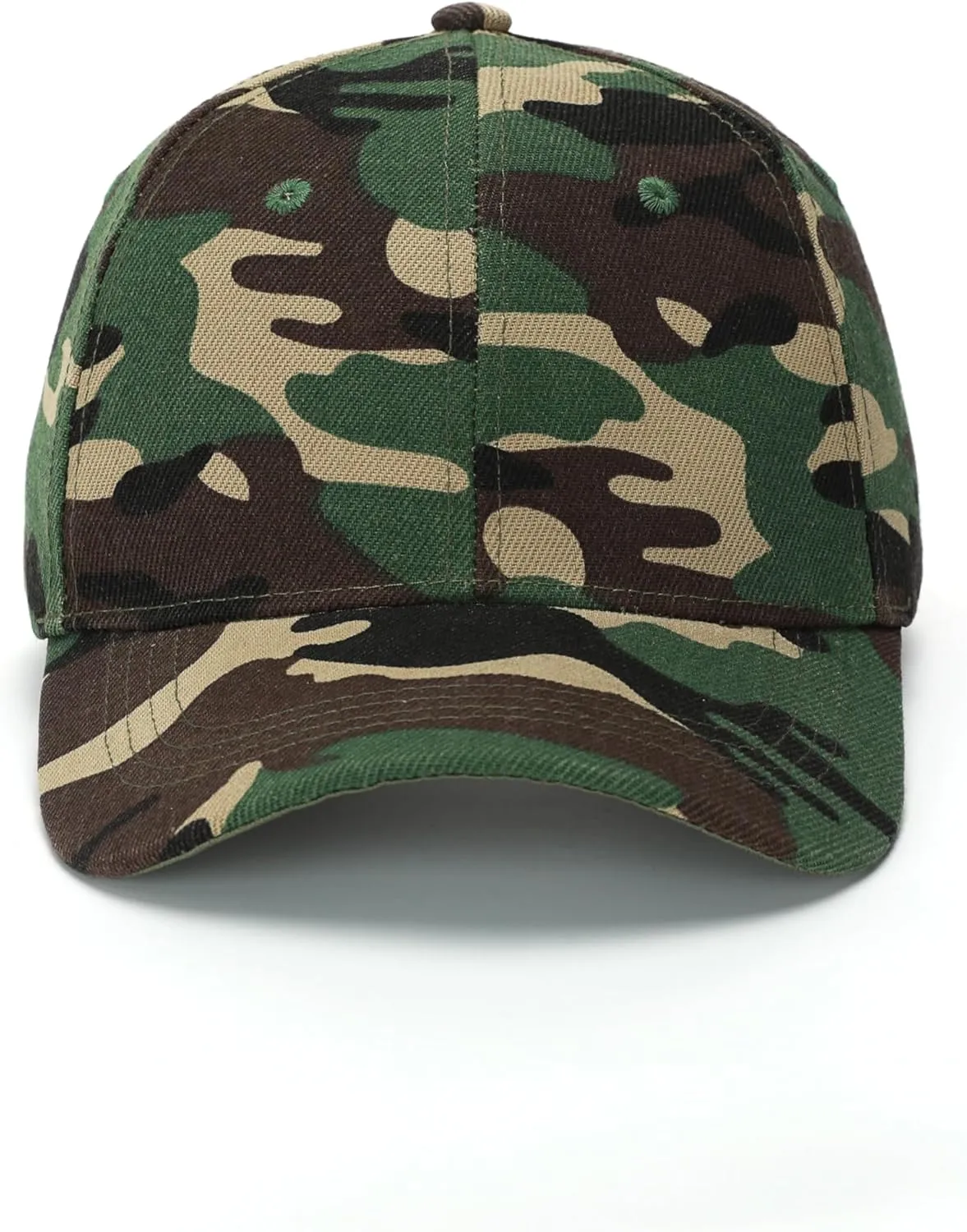 ZH Plain Adjustable Baseball Cap - Lot of 12 Unisex Blank Design Caps