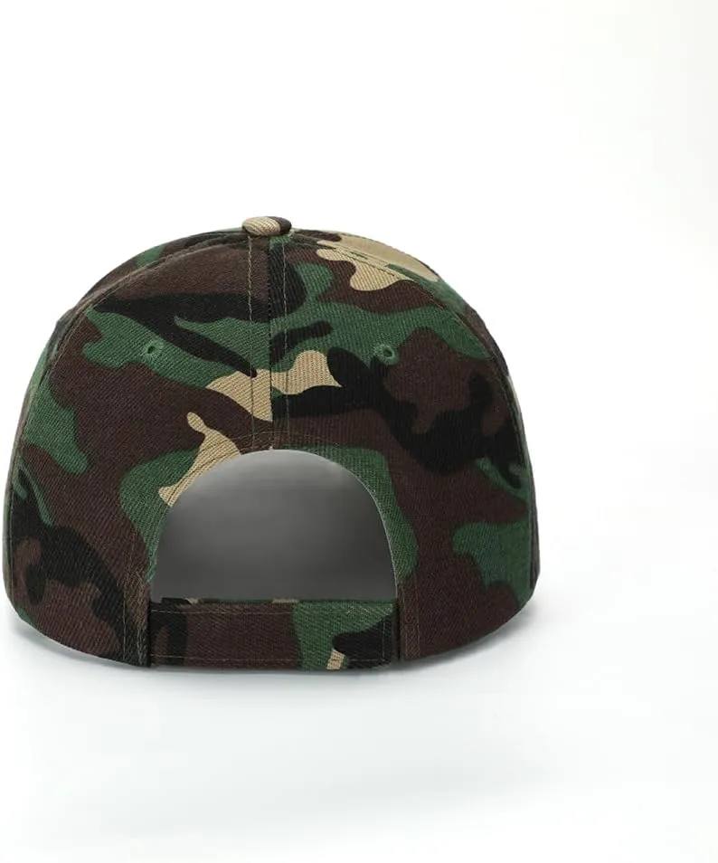 ZH Plain Adjustable Baseball Cap - Lot of 12 Unisex Blank Design Caps