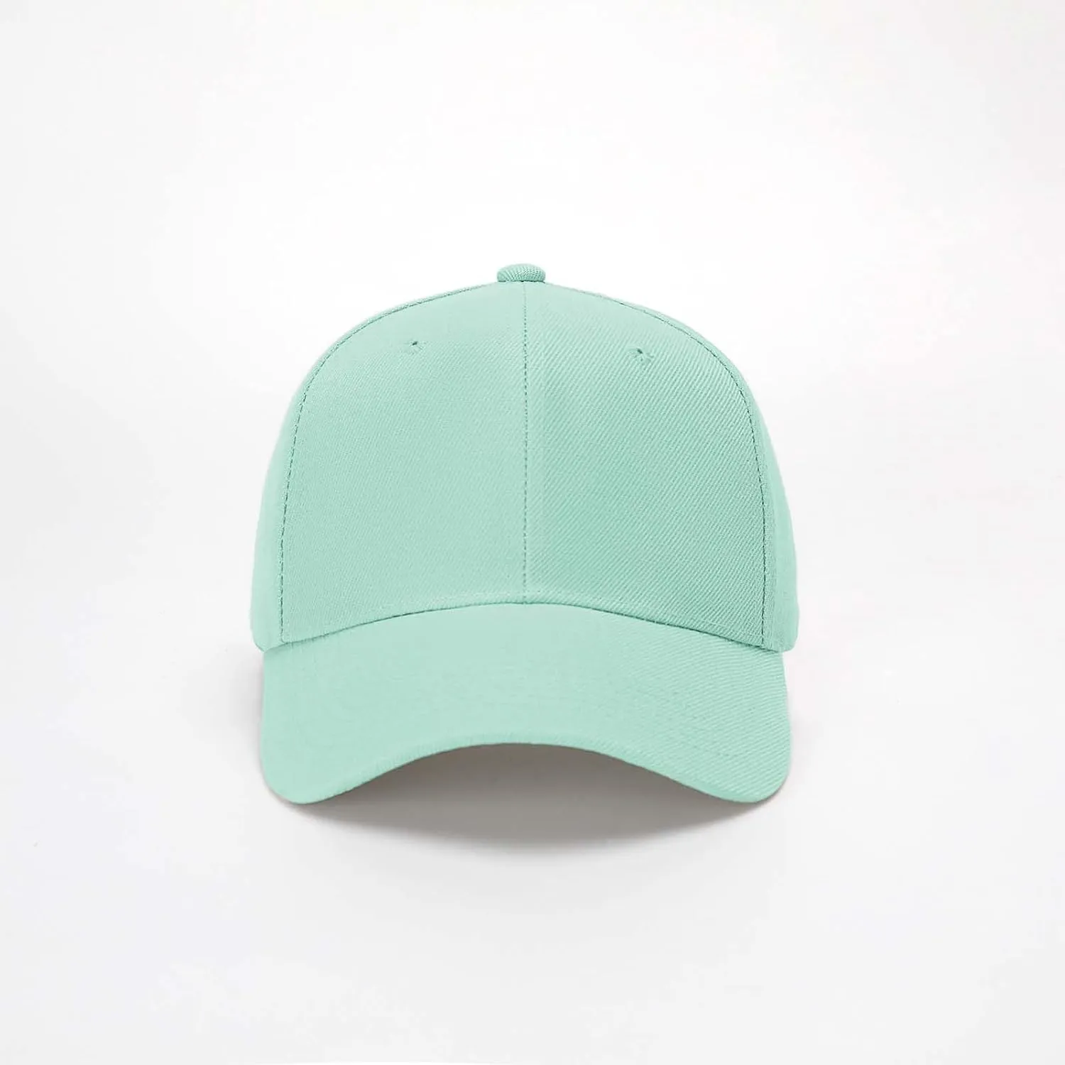 ZH Plain Adjustable Baseball Cap - Lot of 12 Unisex Blank Design Caps