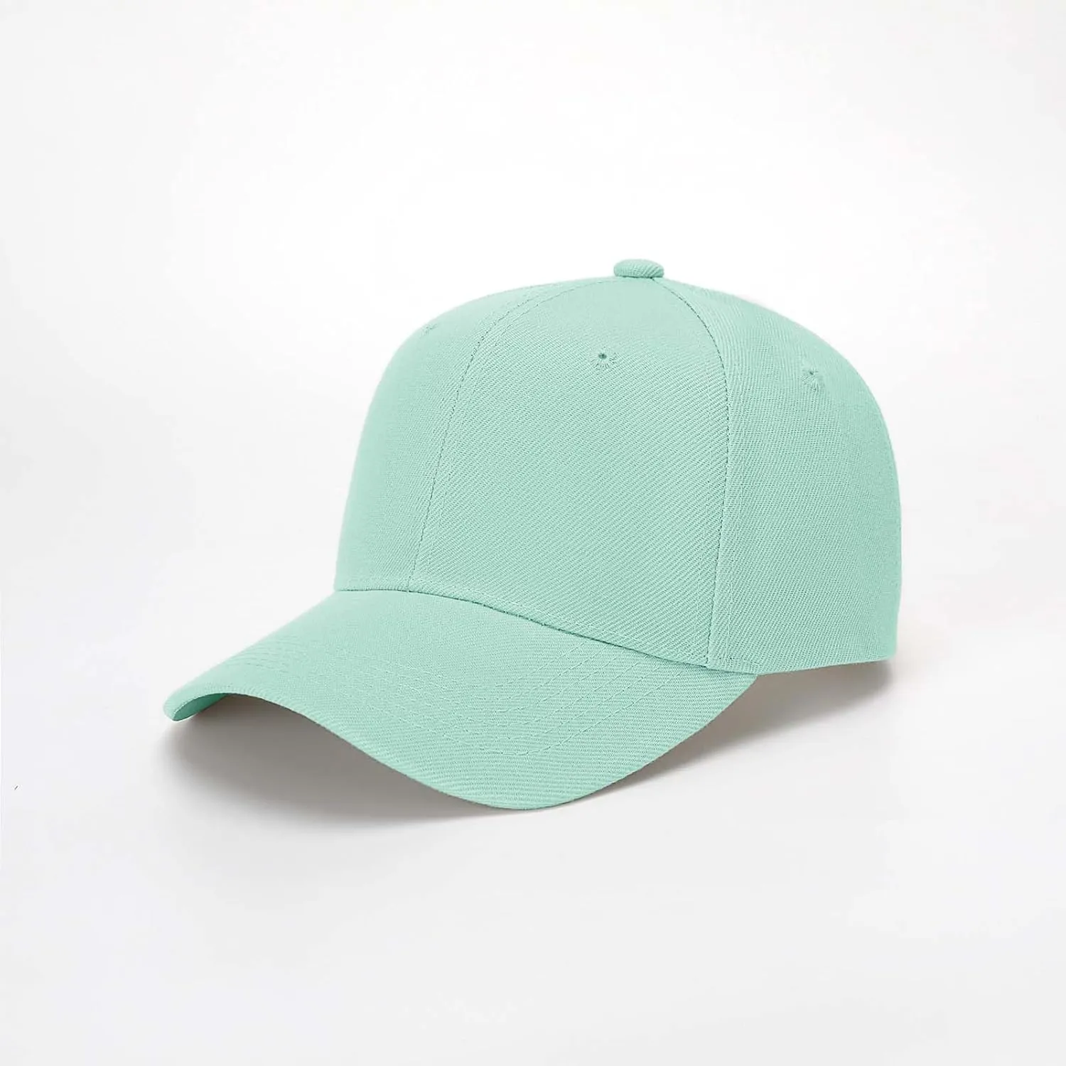 ZH Plain Adjustable Baseball Cap - Lot of 12 Unisex Blank Design Caps